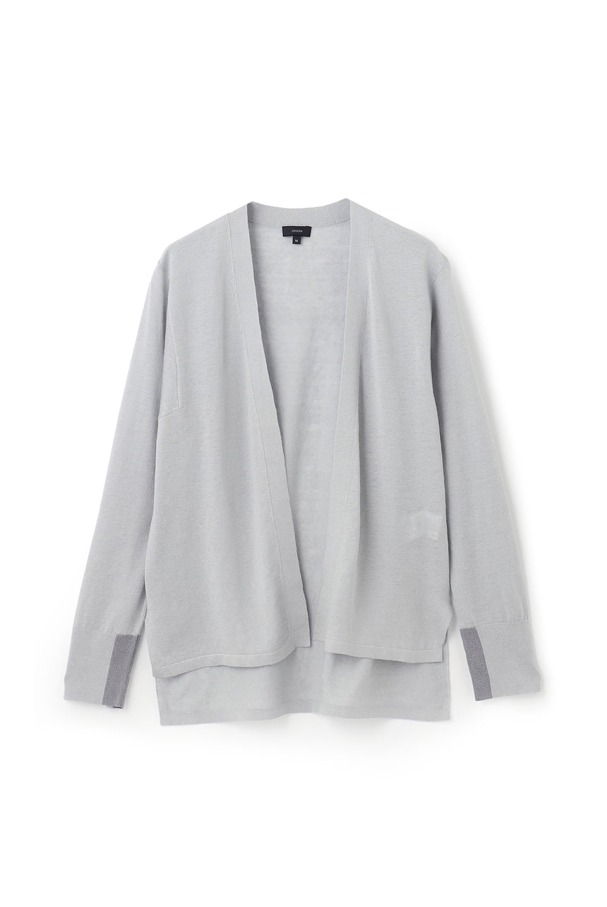 Bi Colour Linen / Cardigan